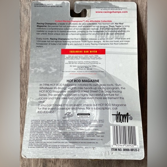 New Lot Of 4 Racing Champions Hot Rod Circa 1997-1998 Ford Mustang Trans Am - Picture 7 of 10